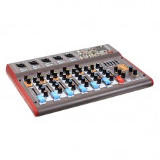 MINI 7PRO 7 CHANNEL MIXER  WITH USB MP3 & BLUETOOTH PLAYER