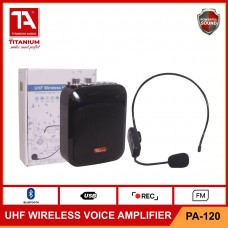 PA-120 UHF Wireless Voice Amplifier