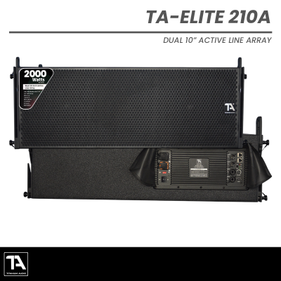 Titanium Audio TA Elite 210A Dual 10" Active Line Array Speaker (SOLD AS PAIR) Titanium Audio TA Elite 210A Dual 10" Active Line Array Speaker (SOLD AS PAIR)