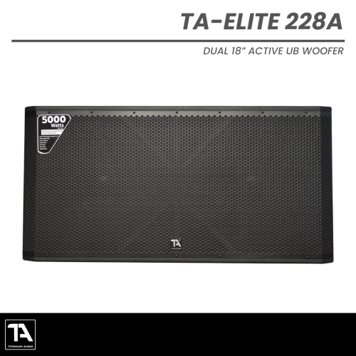 Titanium Audio TA Elite 228 Dual 18" Active Subwoofer Titanium Audio TA Elite 228 Dual 18" Active Subwoofer