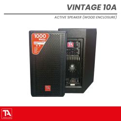 Titanium Audio Vintage 10A | 1000W Active Wooden Speaker with TWS ( Per Piece)