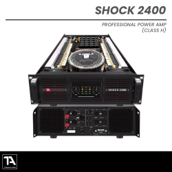 TA SHOCK 2400 Professional Class H Power Amplifier