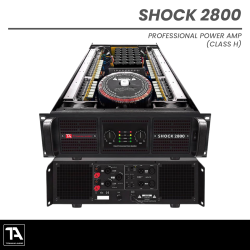 TA SHOCK 2800 Professional Class H Power Amplifier
