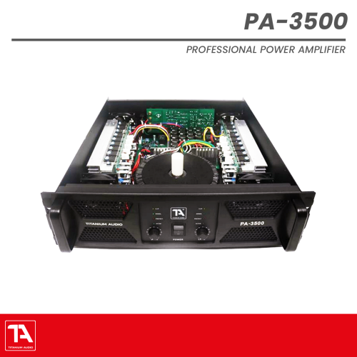 Titanium Audio TA 3500 | 3000W Professional Power Amplifier