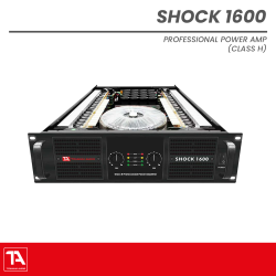 Titanium Audio Shock 1600 | 1600W x 2 Professional Power Amp