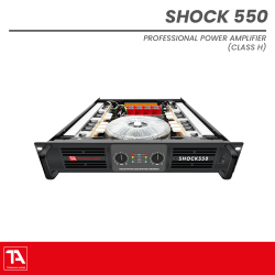 Titanium Audio Shock 550 | 1200W 2-Ohm Stable Power Amplifier