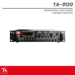 Titanium Audio TA 9120 | 1800W High-Power Amplifier with 4 Mic Inputs