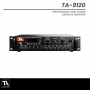 Titanium Audio TA 9120 | 1800W High-Power Amplifier with 4 Mic Inputs