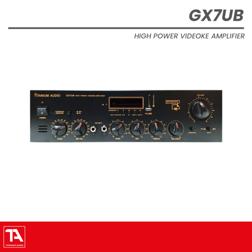 Titanium Audio TA GX7UB | 1600W High-Power Bluetooth Karaoke Amp