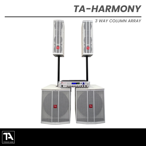 TA Harmony Party Set 3-Way Passive Column Speaker System