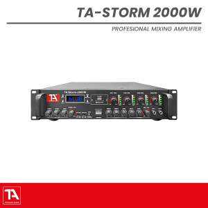 Titanium Audio Storm | 2000W Professional Mixing Amplifier Titanium Audio Storm | 2000W Professional Mixing Amplifier