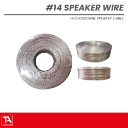 Titanium Audio 100m Speaker Wire | Gauge 14AWG Pure Copper