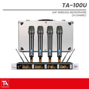 Titanium Audio TA-100U 4-Channel Professional UHF Wireless System
