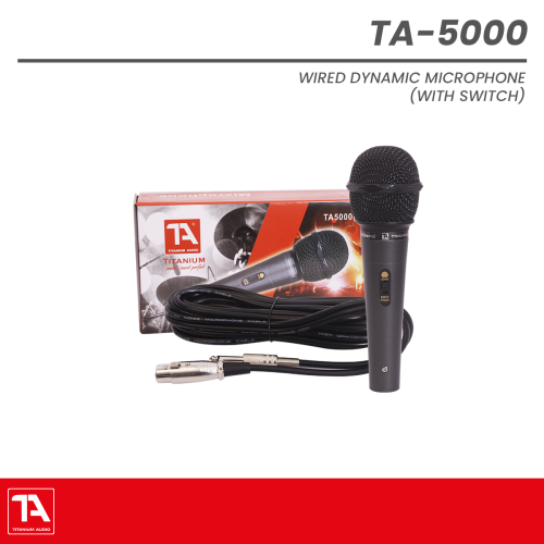 Titanium Audio TA-5000 Professional Wired Handheld Microphone