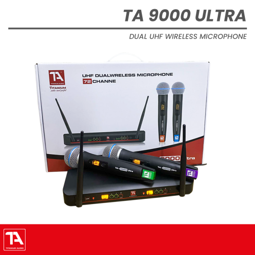 Titanium Audio TA-9000 Ultra Dual Digital Wireless Microphone