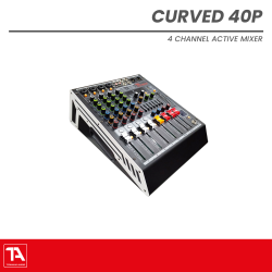 Titanium Audio Curved 40P | 350W 4-Channel Powered Mixer