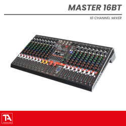 Master 16BT | 16-Channel Professional Analog Mixer