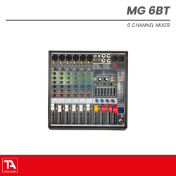MG 6BT Professional Mixer (MG Series Professional Mixers)