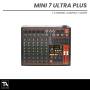 Mini 7 Ultra Plus Professional Analog Mixing Console