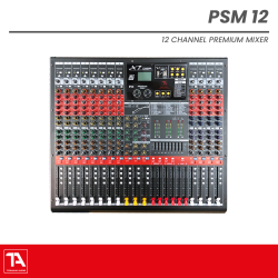 Titanium Audio PSM-12BT | 12 Channels Audio Mixer