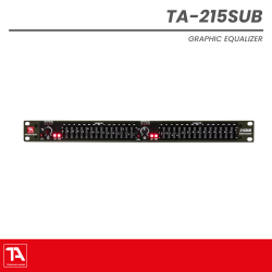 Titanium Audio TA 215-SUB Dual 15-Band Graphic Equalizer