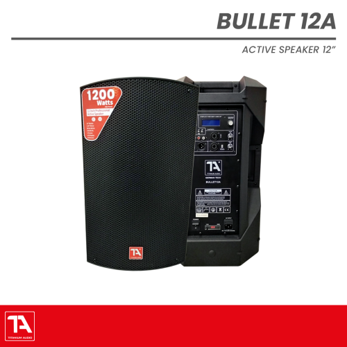 Titanium Audio Bullet 12A | 12" 1200W Professional Active Speaker