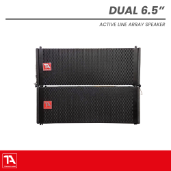 Titanium Audio TA Classic Dual 6.5" Active Line Array | FIR Technology & NEO Drivers