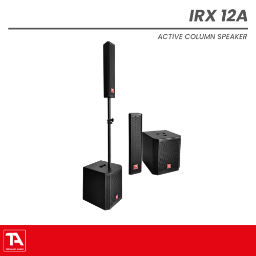 Titanium Audio IRX 12A | 1400W Active Column Speaker System