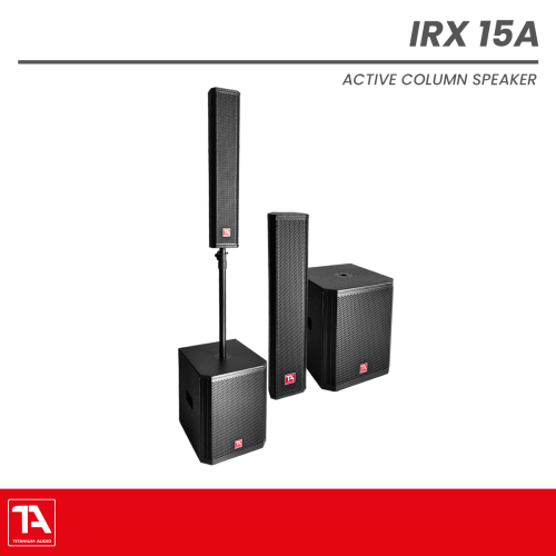 Titanium Audio IRX 15A | 2400W Active Column Line Array System