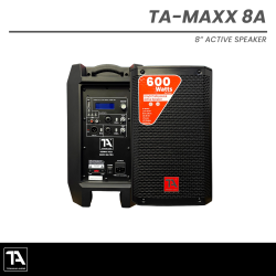 Titanium Audio MAXX 8A | 8" Active Speaker with TWS Bluetooth ( Per Piece)