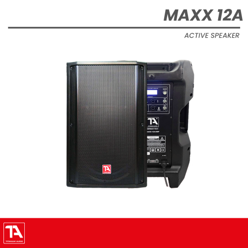 Titanium Audio MAXX 12A | 12" Active Speaker with LCD & TWS