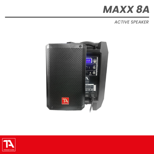 Titanium Audio MAXX 8A | 8" Active Speaker with TWS Bluetooth