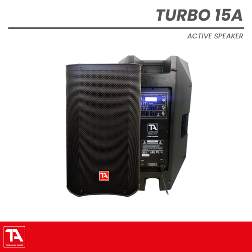 Titanium Audio Turbo 15A | 15" 1200W German-Engineered Active Speaker