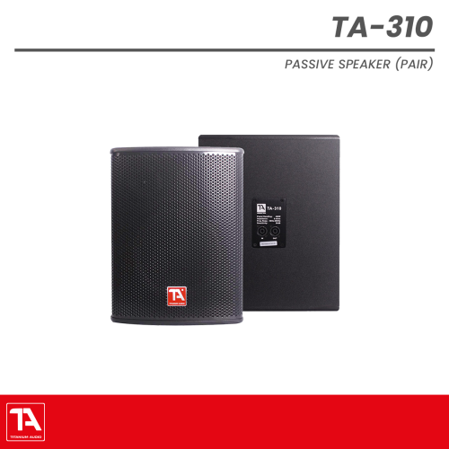 Titanium Audio TA 310 | 10" 900W 3-Way Karaoke Speaker Pair