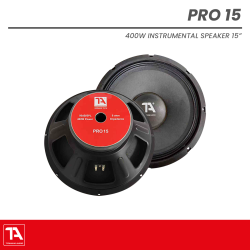 Titanium Audio Pro 15 | 15-Inch 400W Instrumental Speaker Driver