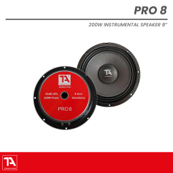 Titanium Audio Pro 8 | 8-Inch 200W Instrumental Speaker Driver