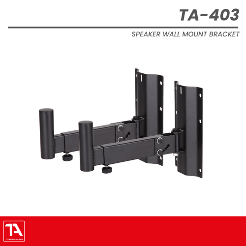 Titanium Audio TA 403 | 50kg Capacity Metal Speaker Wall Mount Bracket