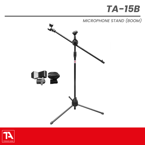 Titanium Audio TA 15B | Adjustable Boom Microphone Stand