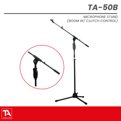 Titanium Audio TA 50B | Heavy Duty All-Metal Microphone Stand