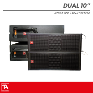 Titanium Audio Dual 10" Active Line Array | 2000W NEO Waterproof