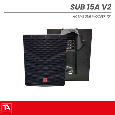 Titanium Audio SUB 15A V2 | 15" 1600W Active Subwoofer Titanium Audio SUB 15A V2 | 15" 1600W Active Subwoofer