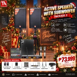 Active With Sub 3 – TA Force 15A Sound System Package