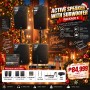 Active With Sub 6 – TA Bullet 15A Dual Subwoofer Package