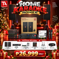 Karaoke Package 5 – TA 2010 Passive Speaker System Karaoke Package 5 – TA 2010 Passive Speaker System