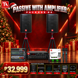 Passive Speaker with Amplifier 4 – TA TURBO 15 Sound System Package