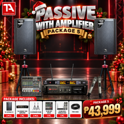 Passive Speaker with Amplifier 5 – TA VINTAGE 12 Sound System Package Passive Speaker with Amplifier 5 – TA VINTAGE 12 Sound System Package
