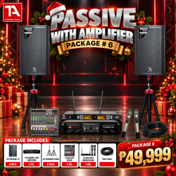 Passive Speaker with Amplifier 6 – TA VINTAGE 15 Sound System Package Passive Speaker with Amplifier 6 – TA VINTAGE 15 Sound System Package