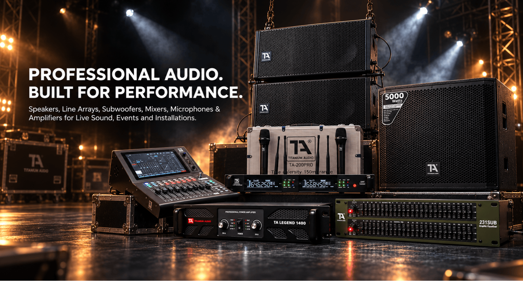 Titanium Audio Professional Audio Products