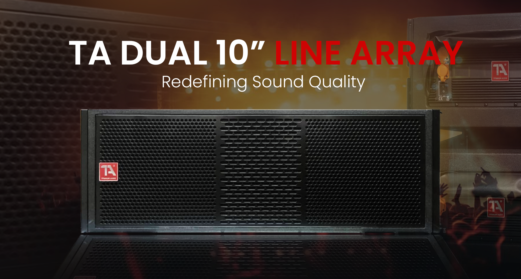 Titanium Audio Dual 10" Line Array