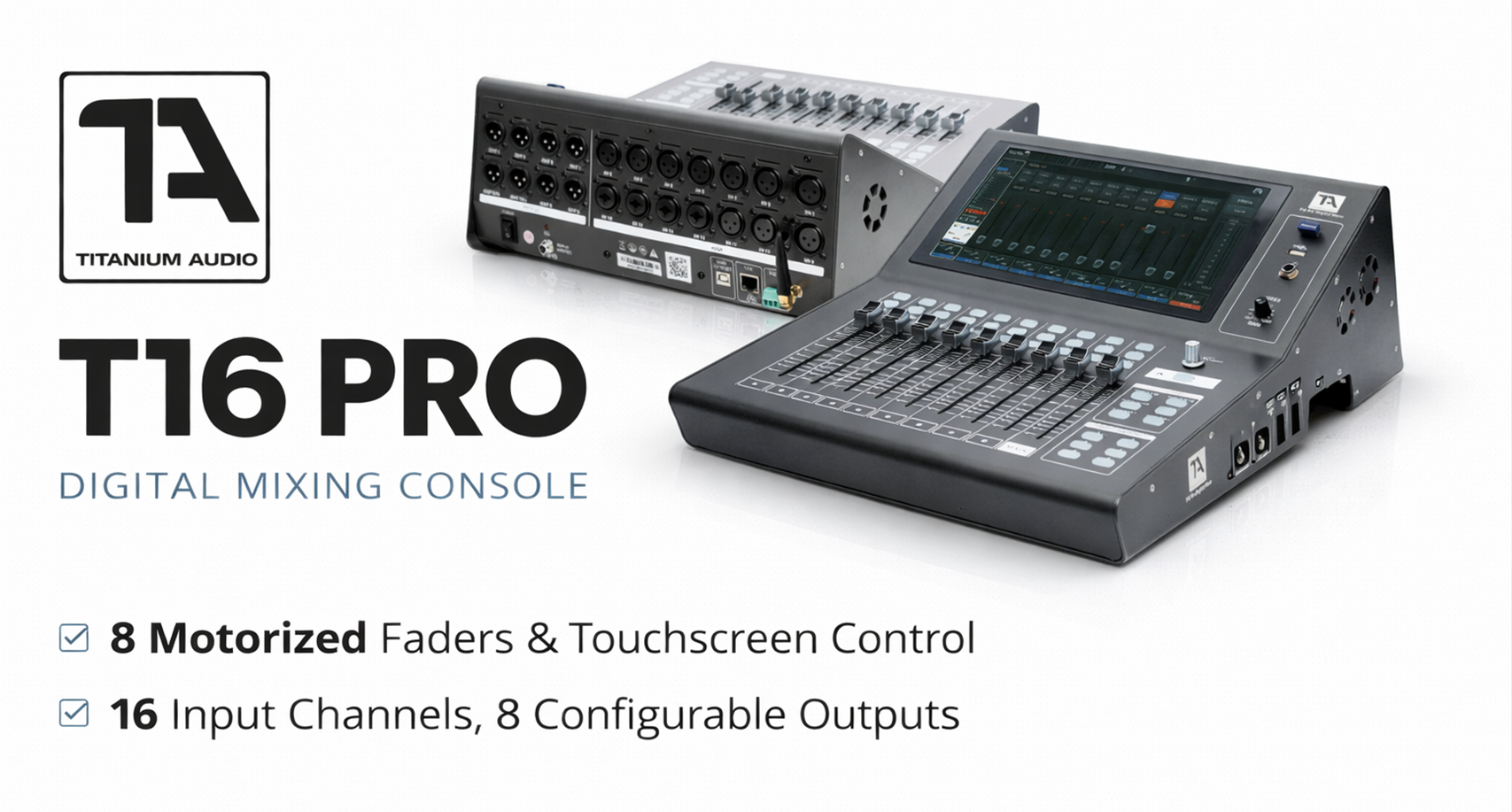 Titanium Audio T16 Pro Mixer